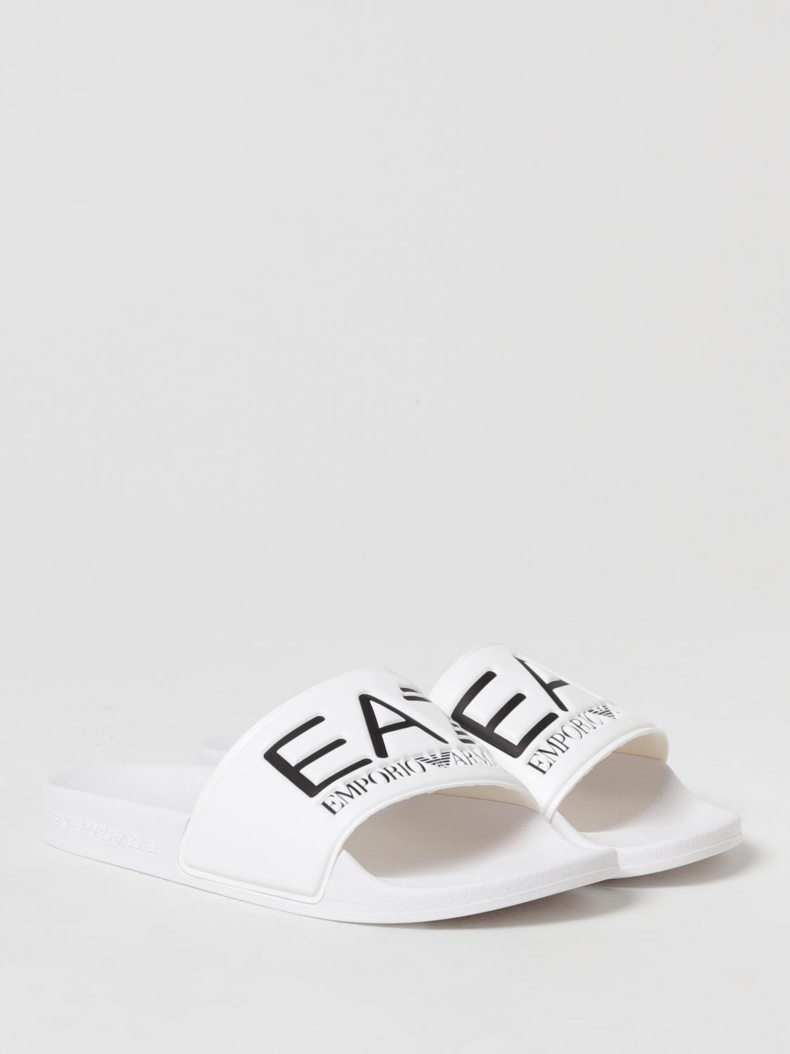 EA7 CHAUSSURES: Chaussures enfant Ea7, Blanc - Img 2
