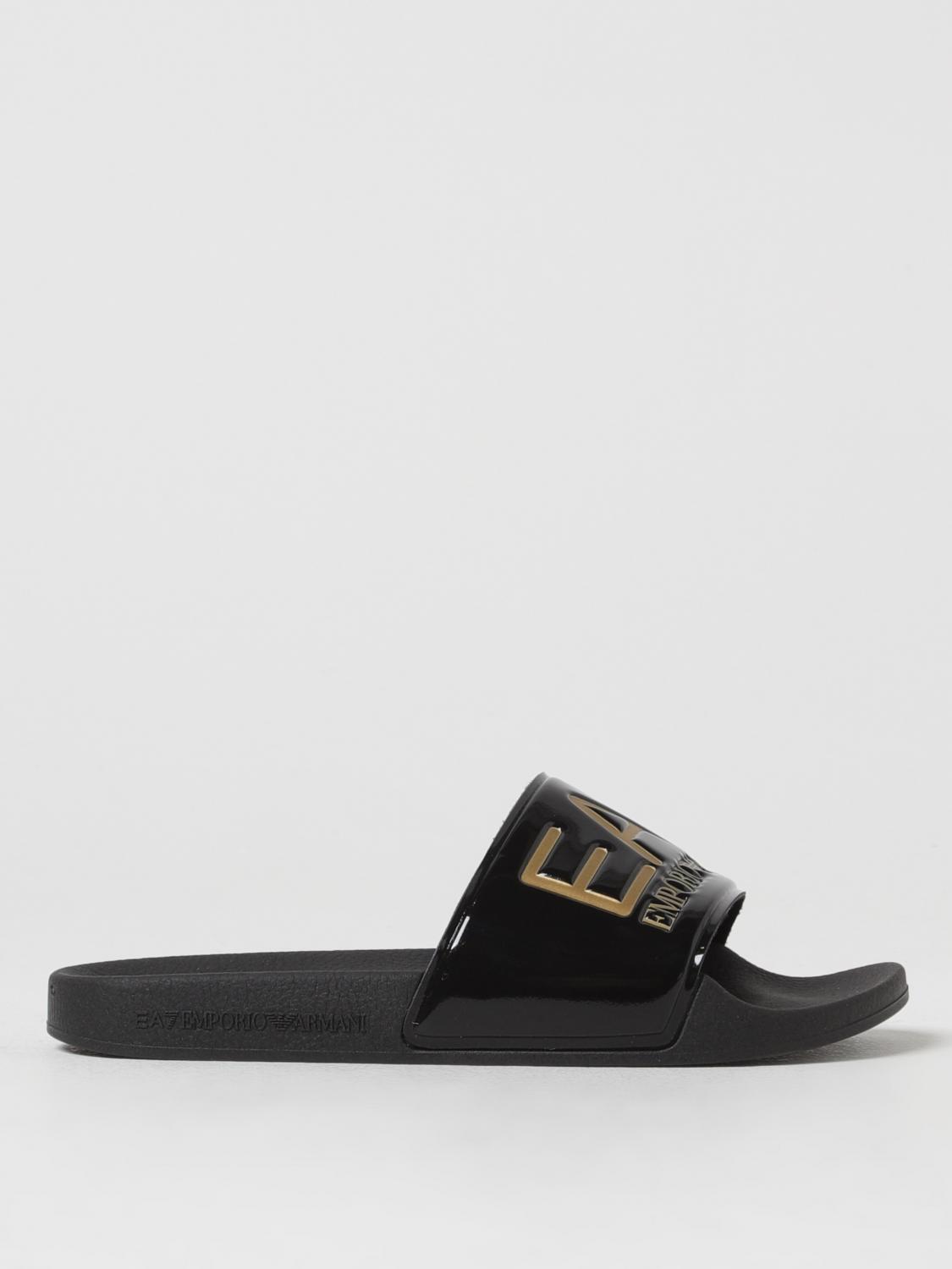 EA7 CHAUSSURES: Chaussures enfant Ea7, Noir - Img 1