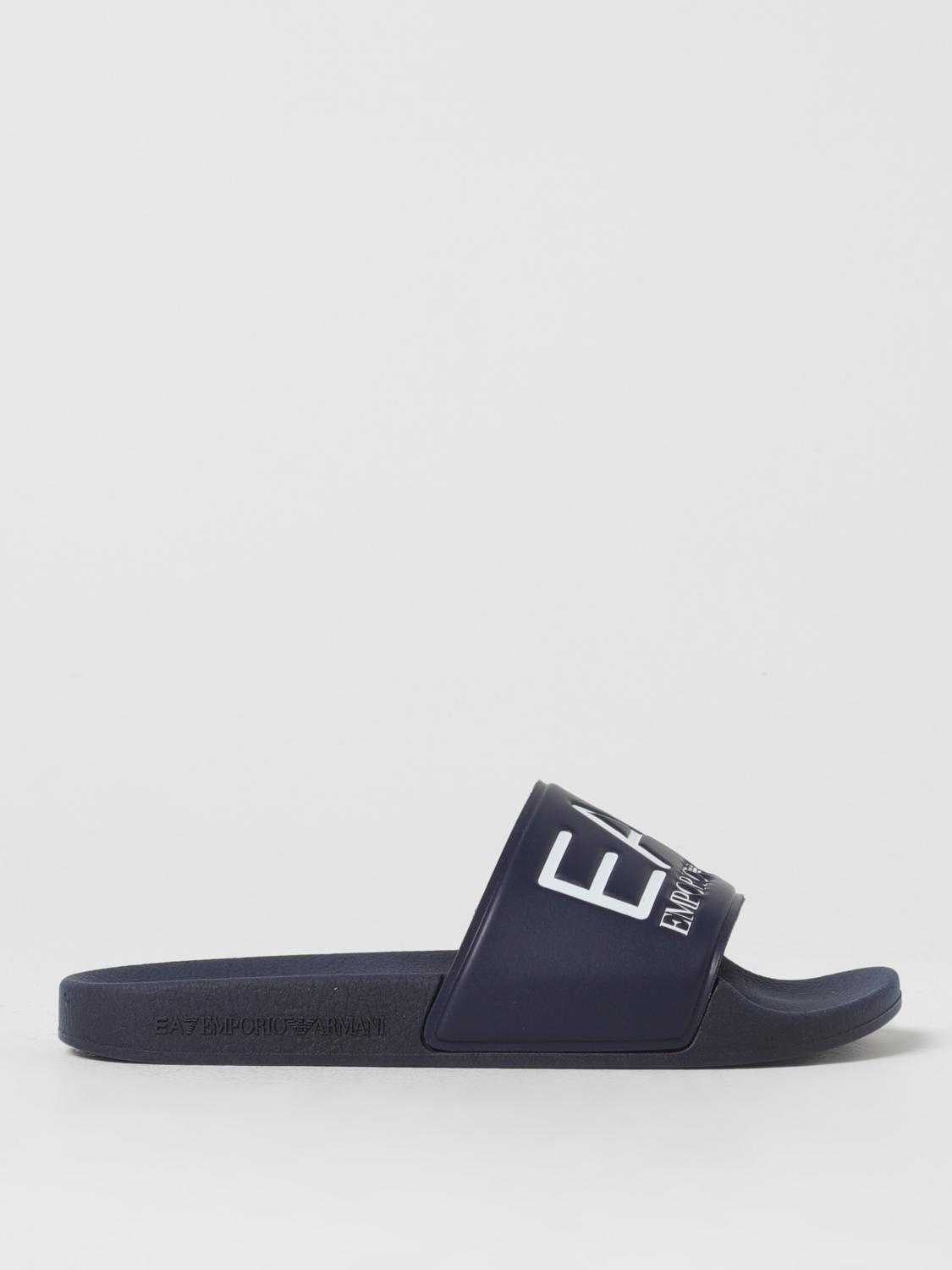 EA7 CHAUSSURES: Chaussures enfant Ea7, Bleu - Img 1