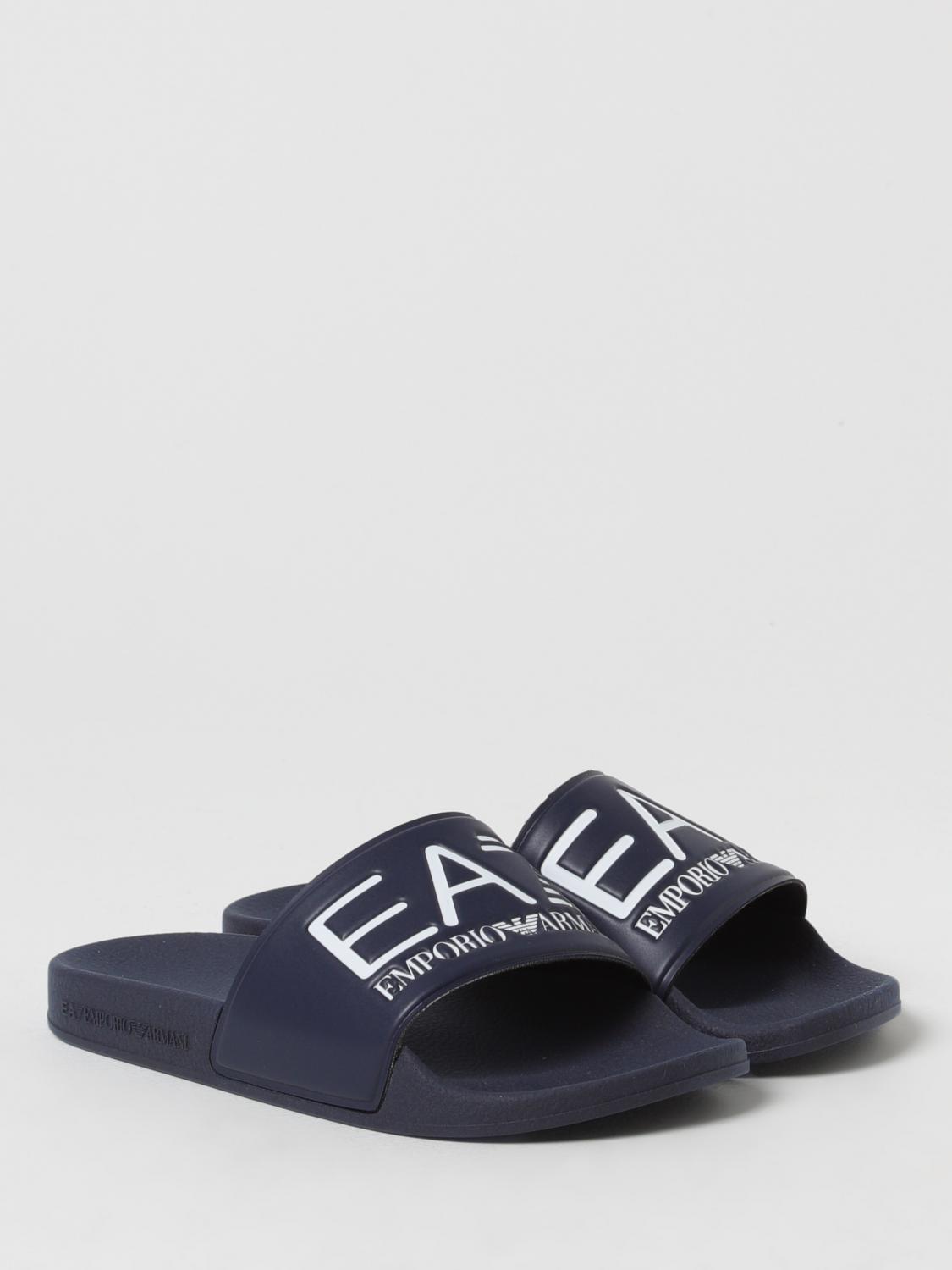 EA7 CHAUSSURES: Chaussures enfant Ea7, Bleu - Img 2