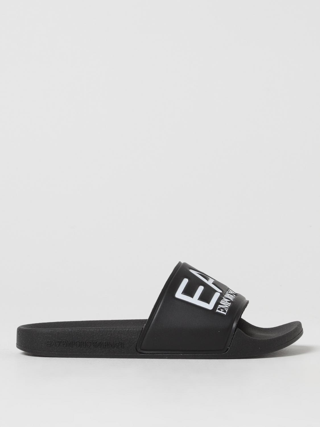 EA7 CHAUSSURES: Chaussures enfant Ea7, Noir 1 - Img 1