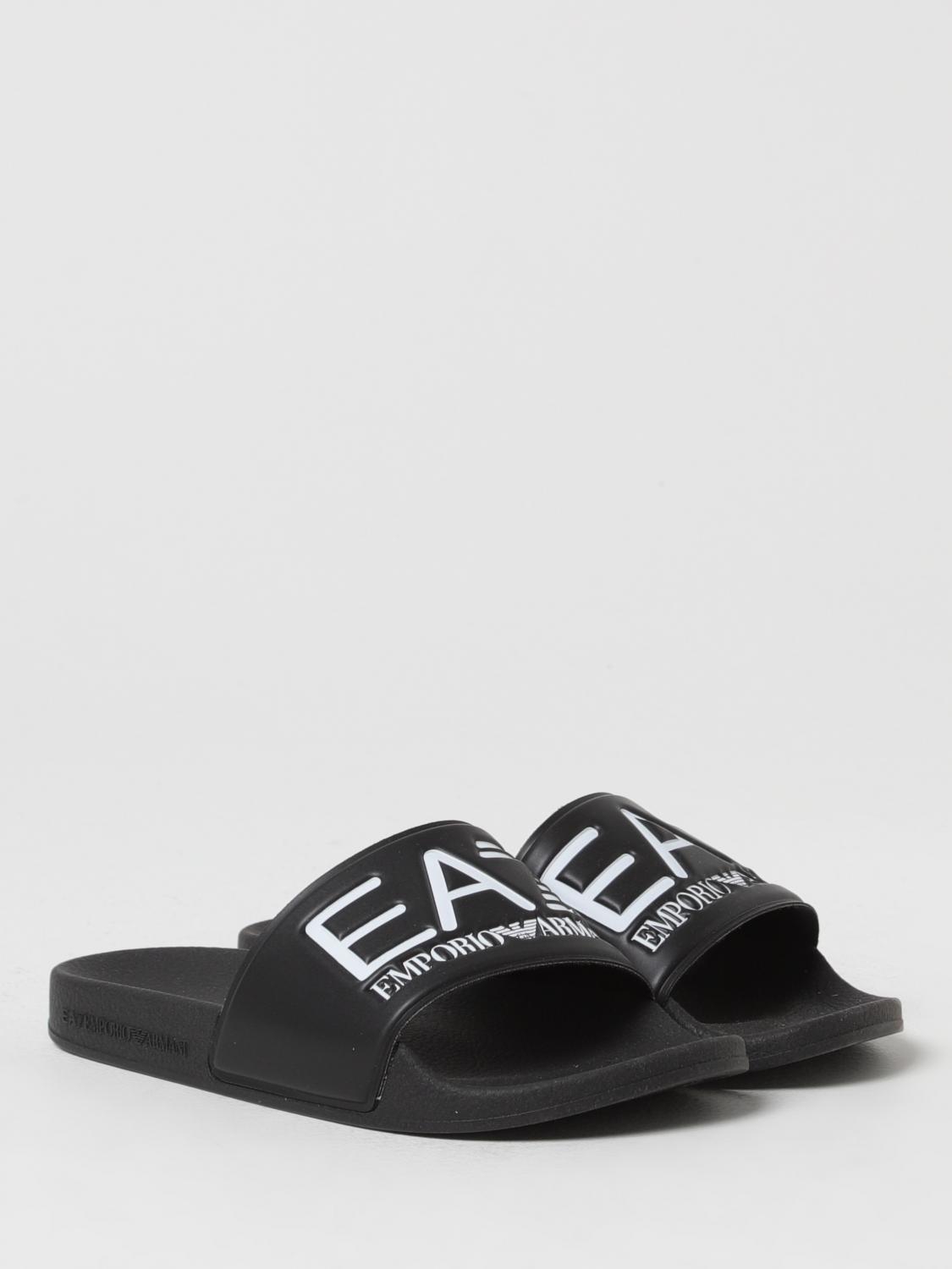 EA7 CHAUSSURES: Chaussures enfant Ea7, Noir 1 - Img 2