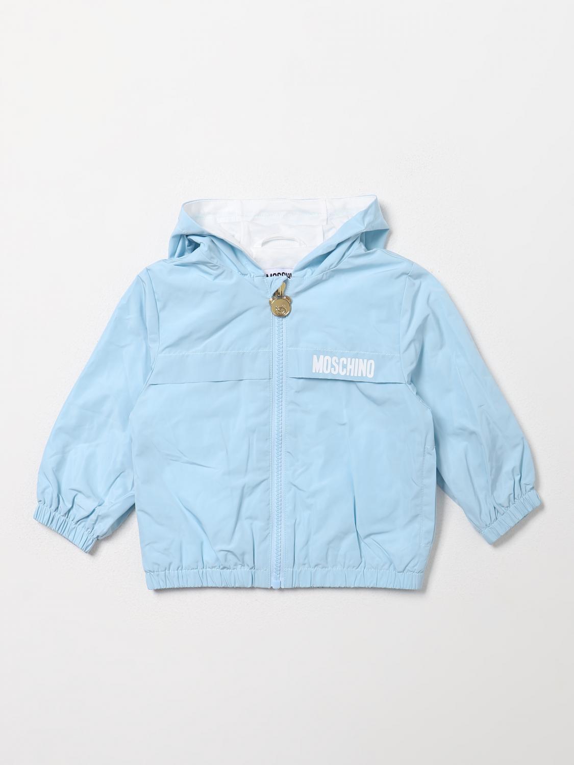Moschino Jacket kids Baby - Sky Blue | MUS02JL3A39 | GIGLIO.COM