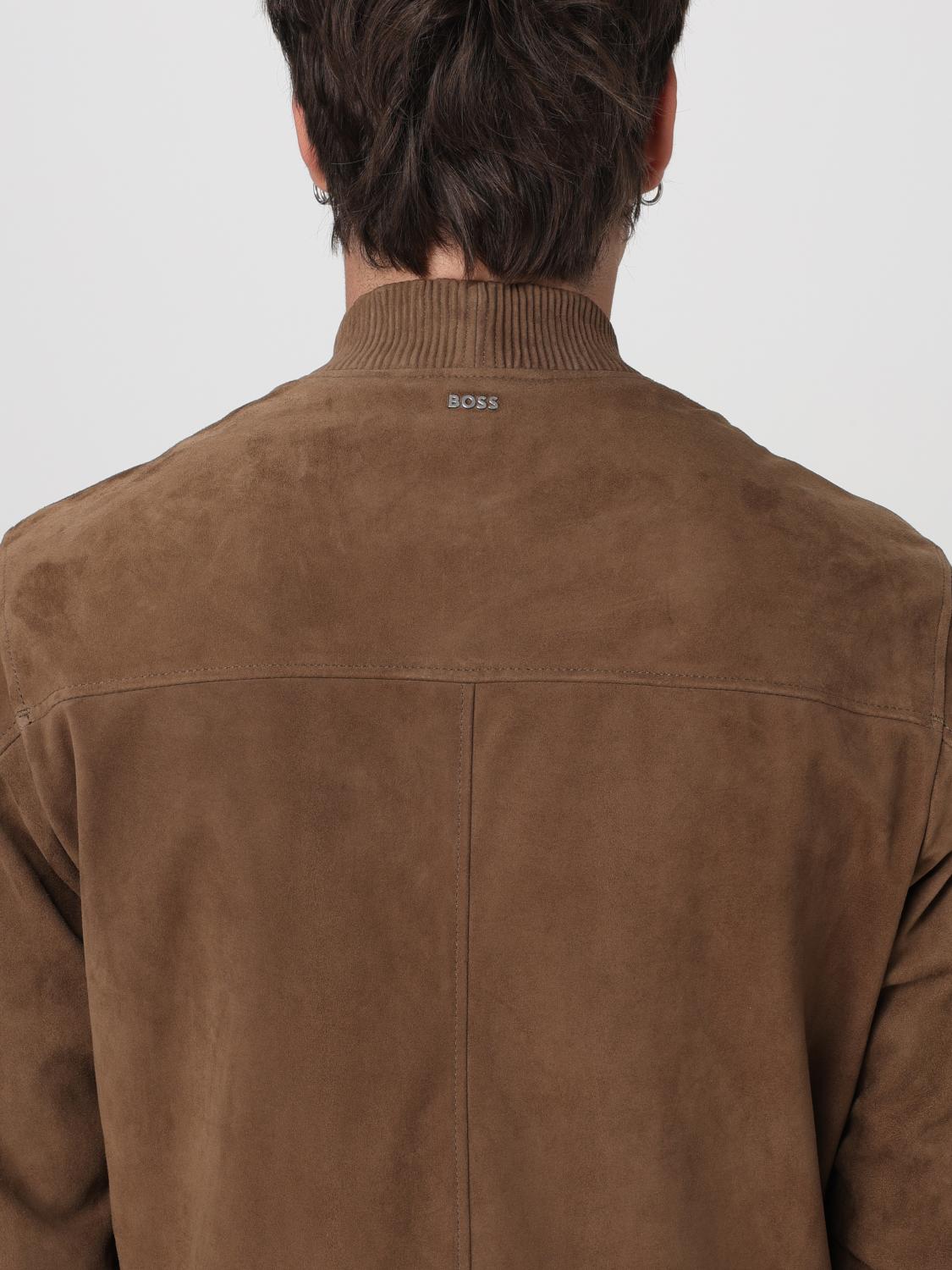 BOSS JACKET: Jacket men Boss, Brown - Img 4
