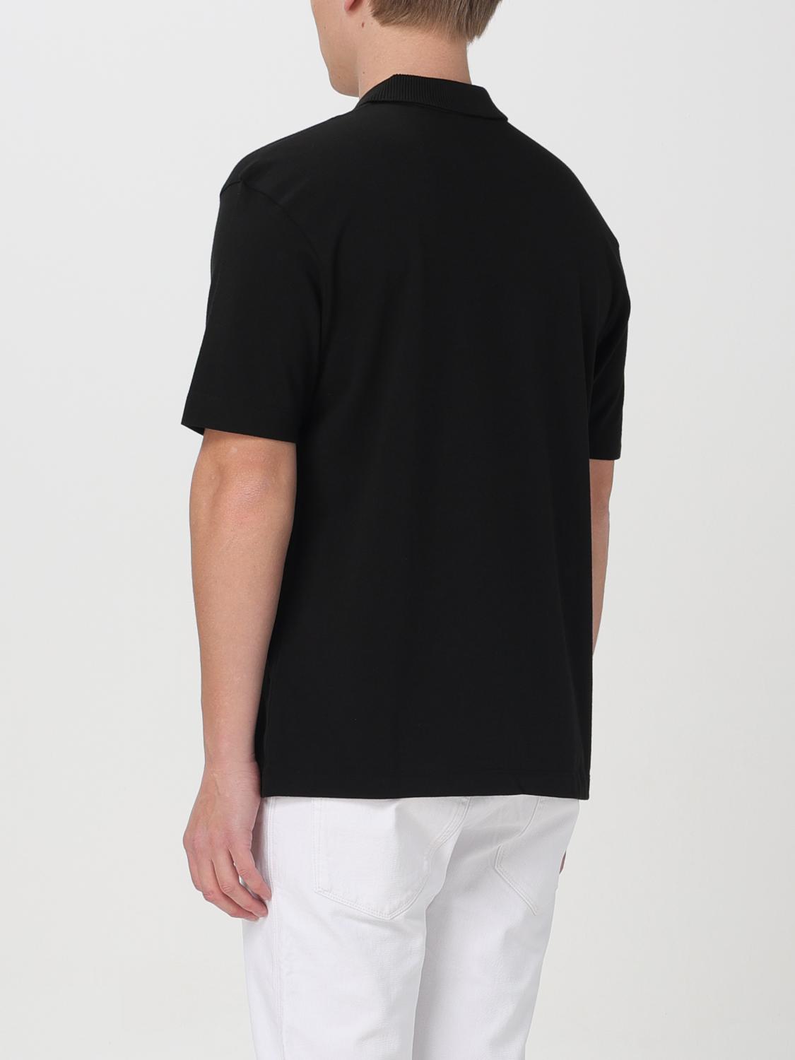 HUGO POLO: Polo Hugo in cotone , Nero - Img 2