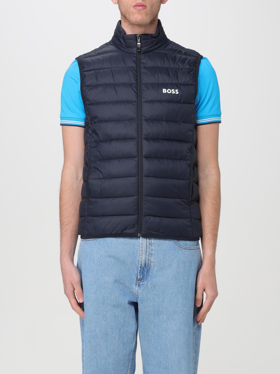 BOSS SUIT VEST: Boss men's vest, Blue - Img 1