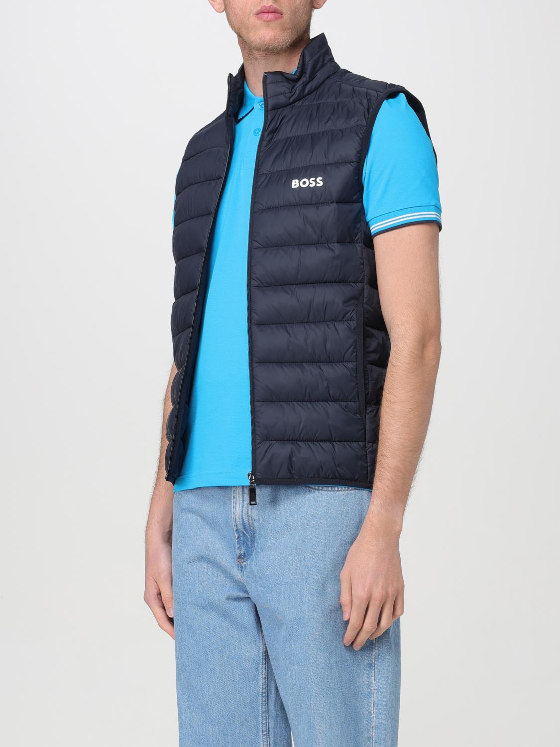 BOSS SUIT VEST: Boss men's vest, Blue - Img 3