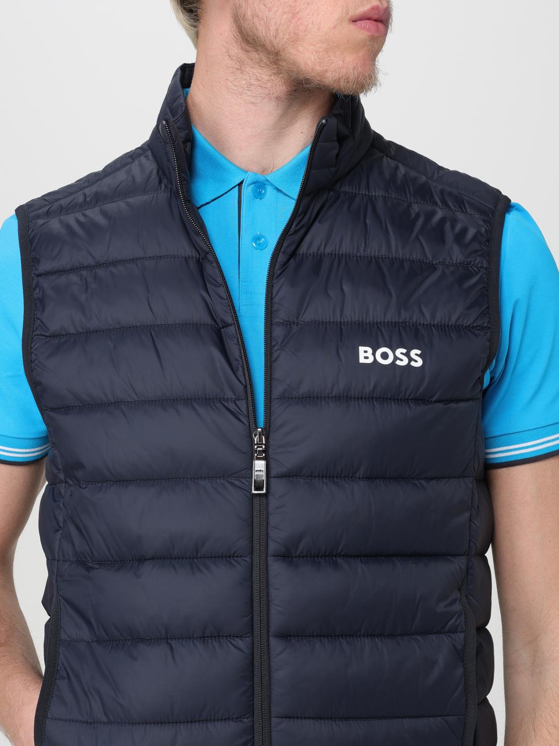 BOSS SUIT VEST: Boss men's vest, Blue - Img 4