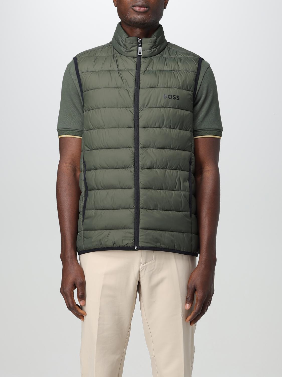 BOSS SUIT VEST: Boss men's vest, Green - Img 1
