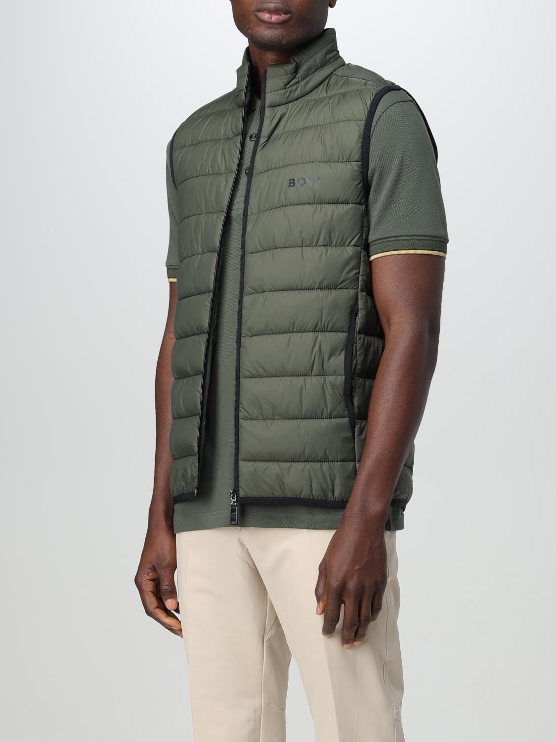 BOSS SUIT VEST: Boss men's vest, Green - Img 3