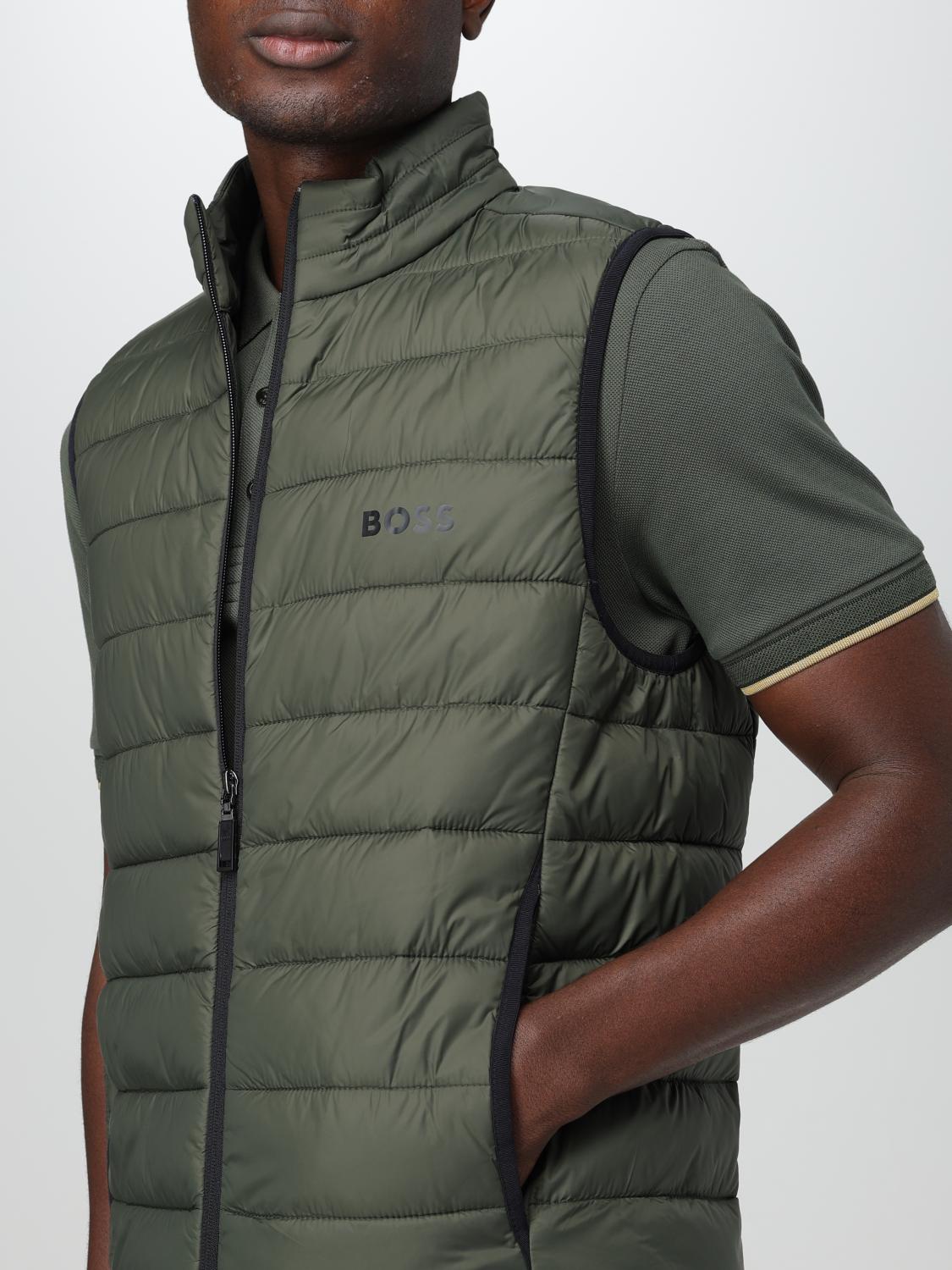 BOSS SUIT VEST: Boss men's vest, Green - Img 4