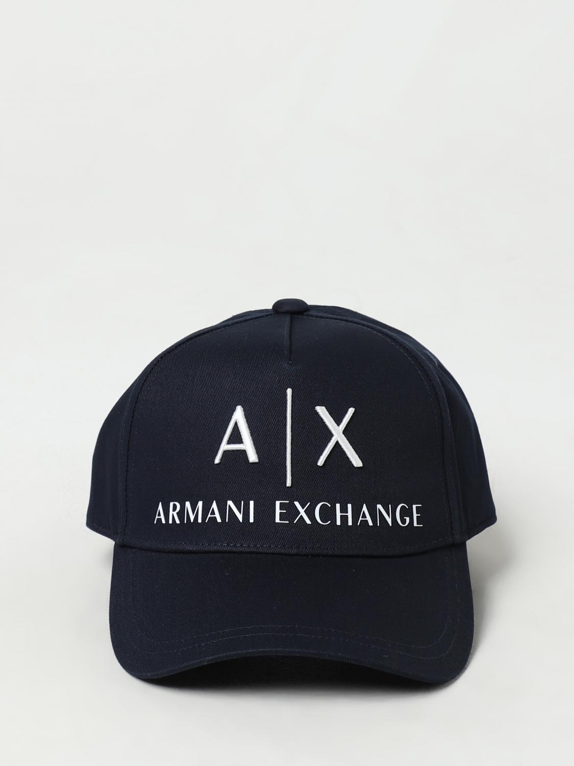 ARMANI EXCHANGE GORRO: Gorro hombre Armani Exchange, Azul Oscuro - Img 2