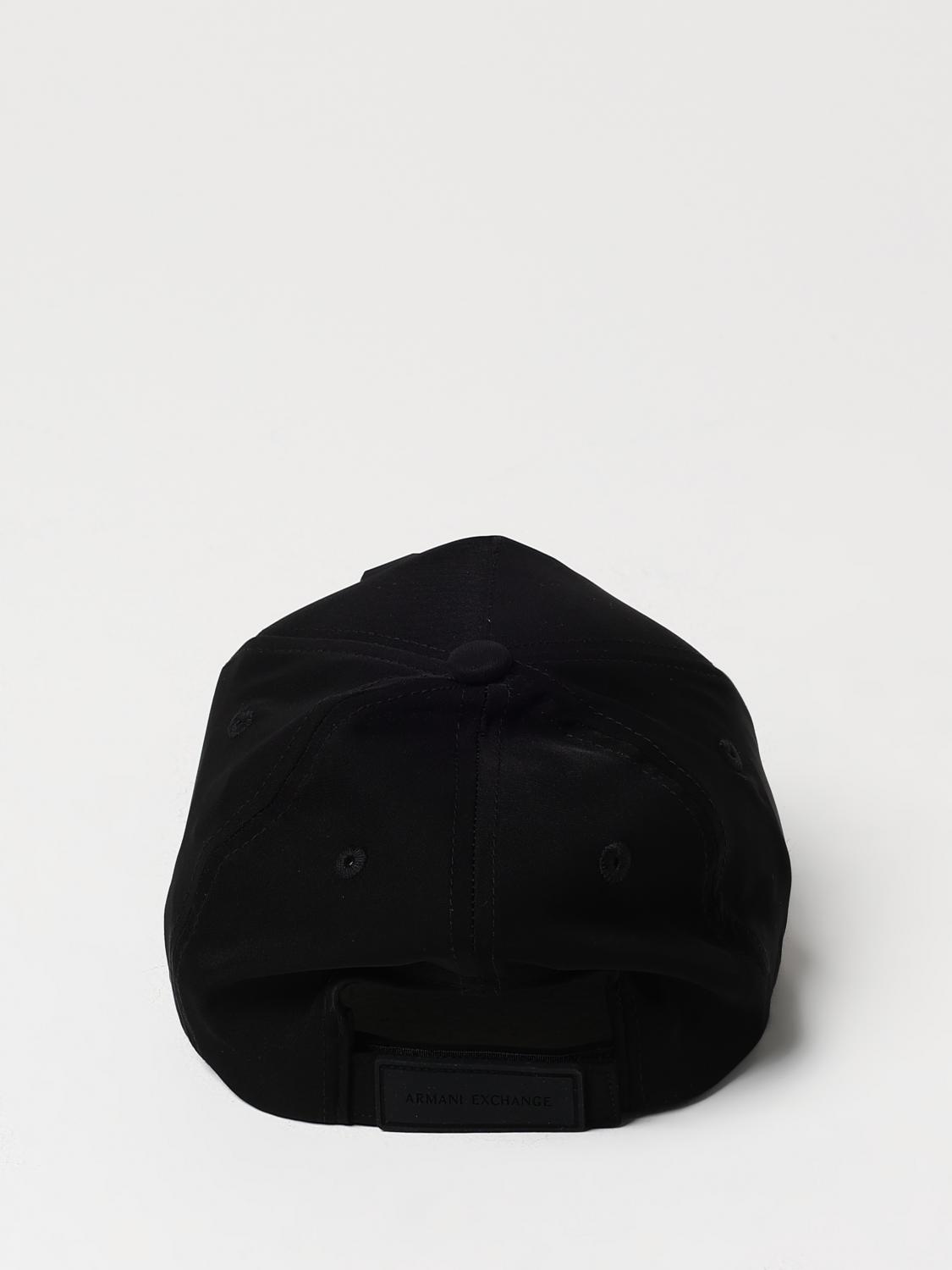 ARMANI EXCHANGE CAPPELLO: Cappello Armani Exchange in velluto , Nero - Img 3