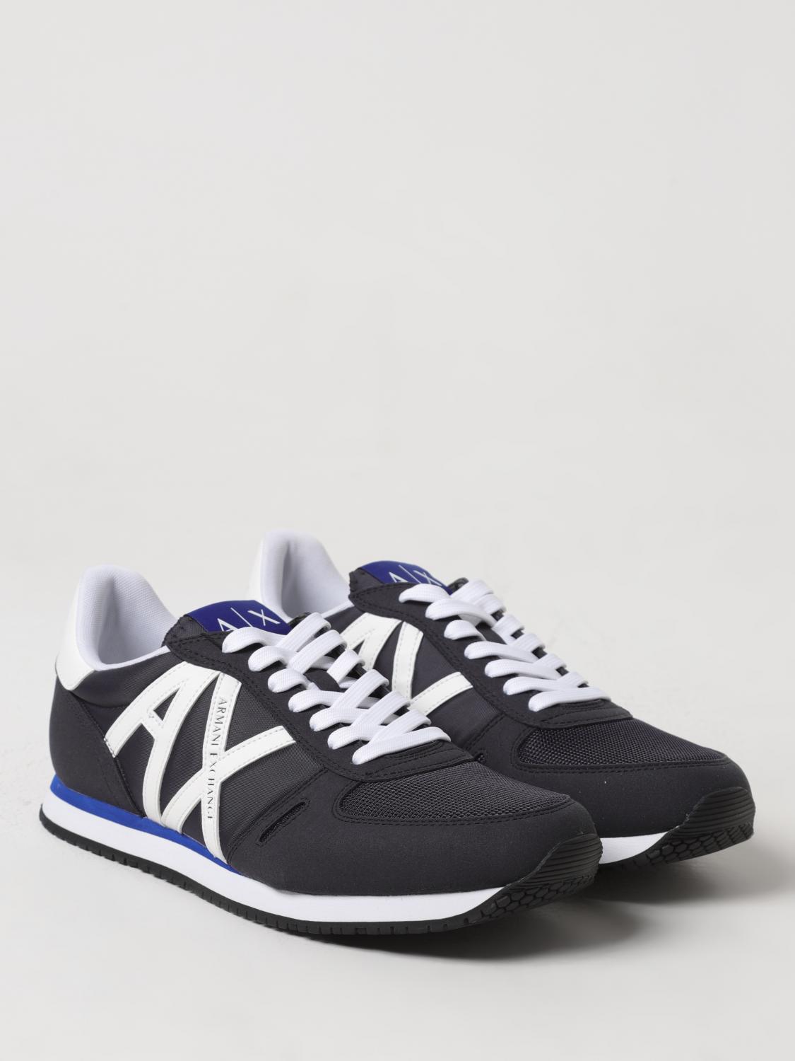 ARMANI EXCHANGE BASKETS: Baskets homme Armani Exchange, Bleu - Img 2