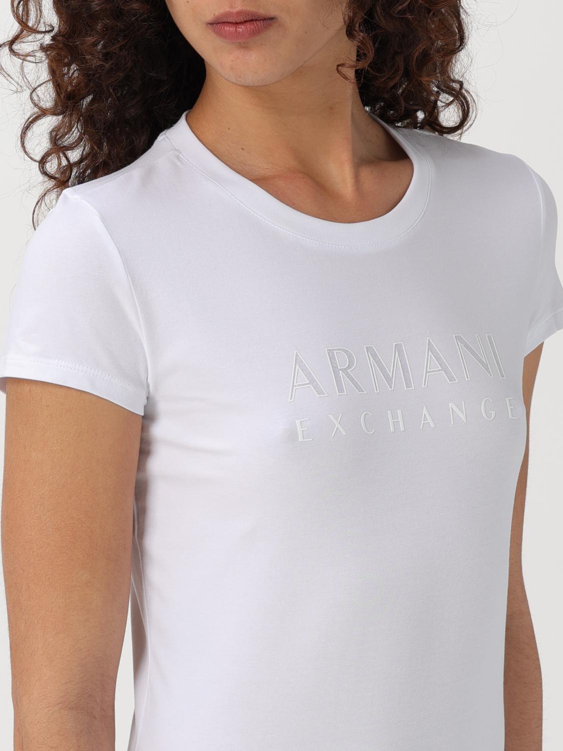 ARMANI Tシャツ ladies ウィメンズ Tシャツ | 【公式】A|X アルマーニ エクスチェンジ