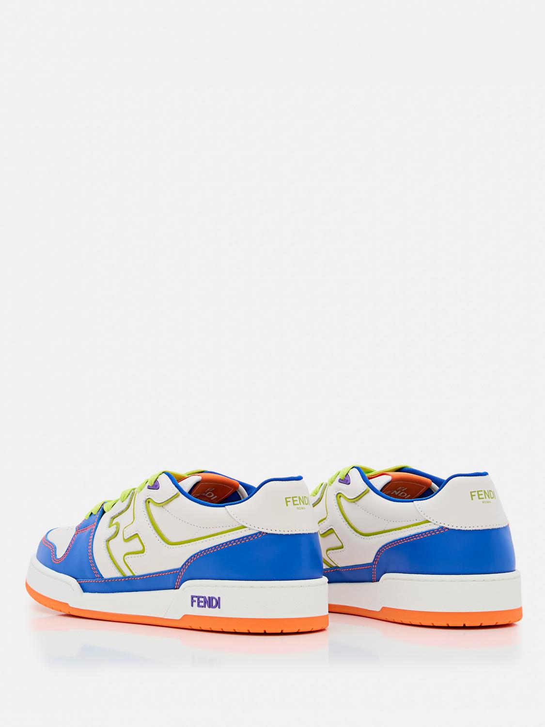 FENDI SNEAKERS: Sneakers men Fendi, White 2 - Img 3