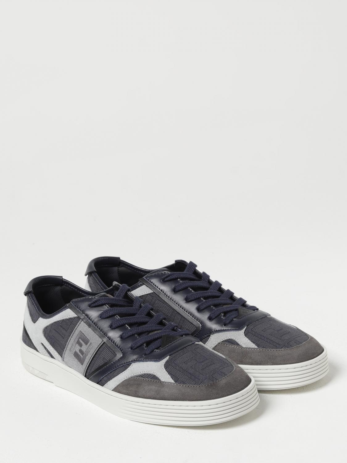 FENDI TRAINERS: Trainers men Fendi, Blue - Img 2