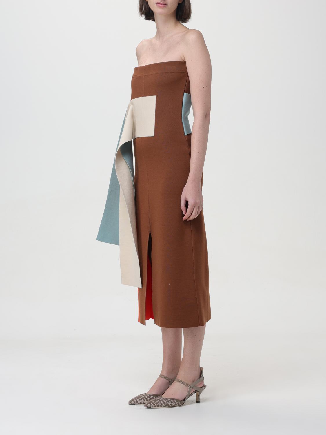 fendi beige dress Fendi