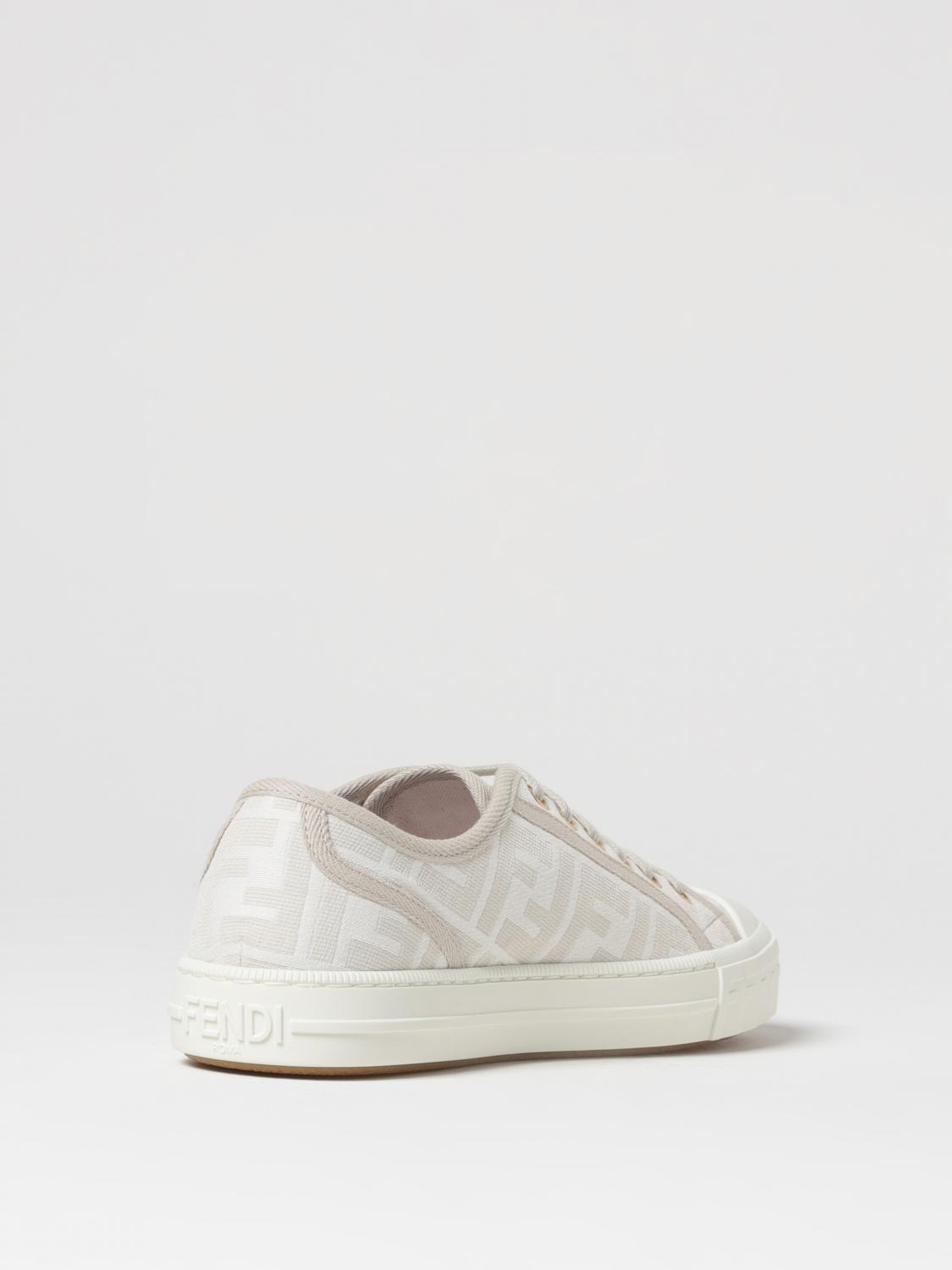 Fendi Sneakers woman - Ivory | 8E8325AJZX | GIGLIO.COM