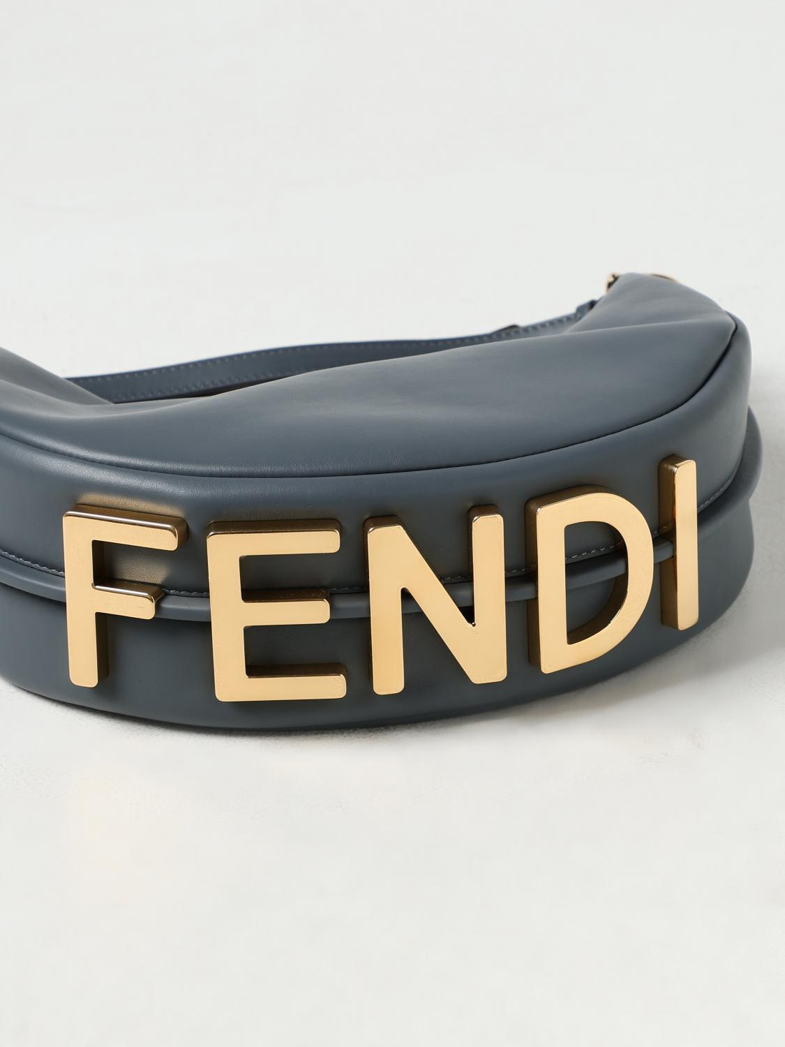 FENDI BOLSO DE HOMBRO: Bolso de hombro mujer Fendi, Negro 1 - Img 4