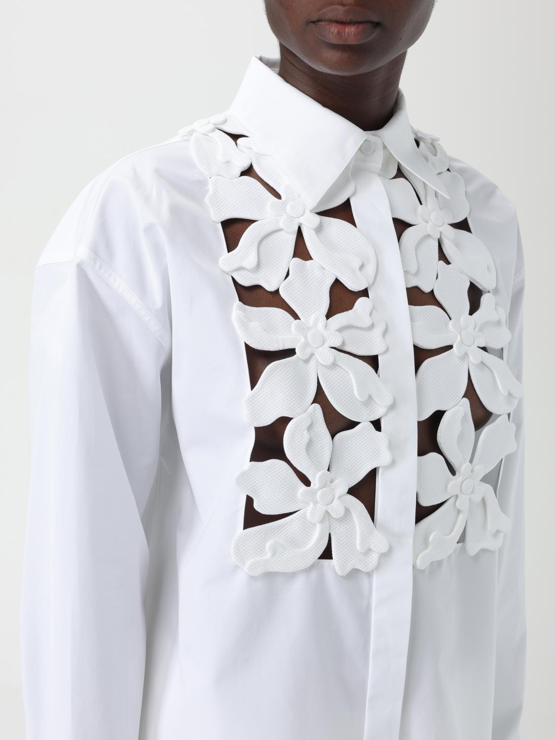 VALENTINO CAMISA: Camisa mujer Valentino, Blanco - Img 5