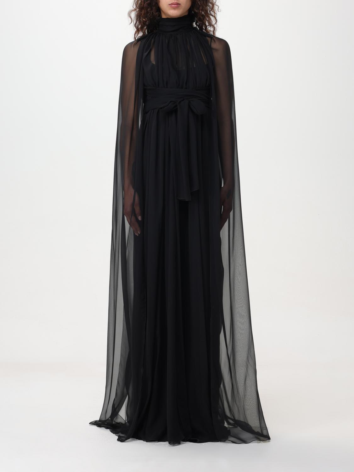 ALBERTA FERRETTI ABITO: Abito lungo Alberta Ferretti, Nero - Img 1