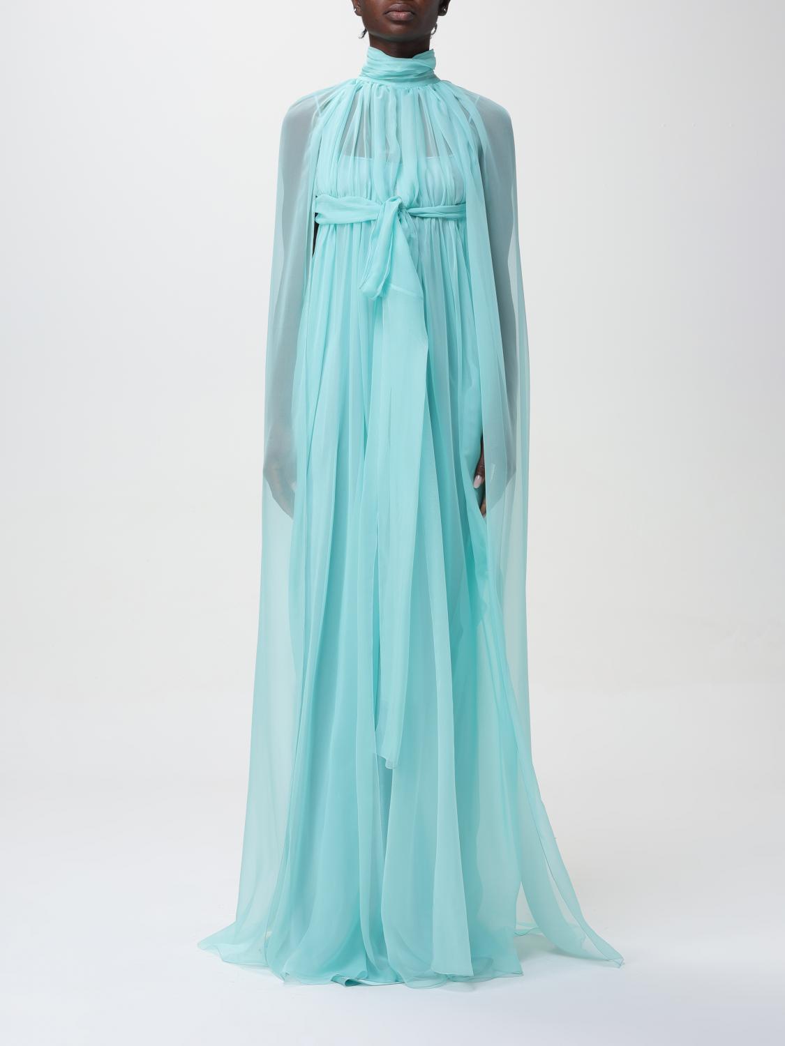 ALBERTA FERRETTI KLEID: Kleid damen Alberta Ferretti, Hellblau - Img 1