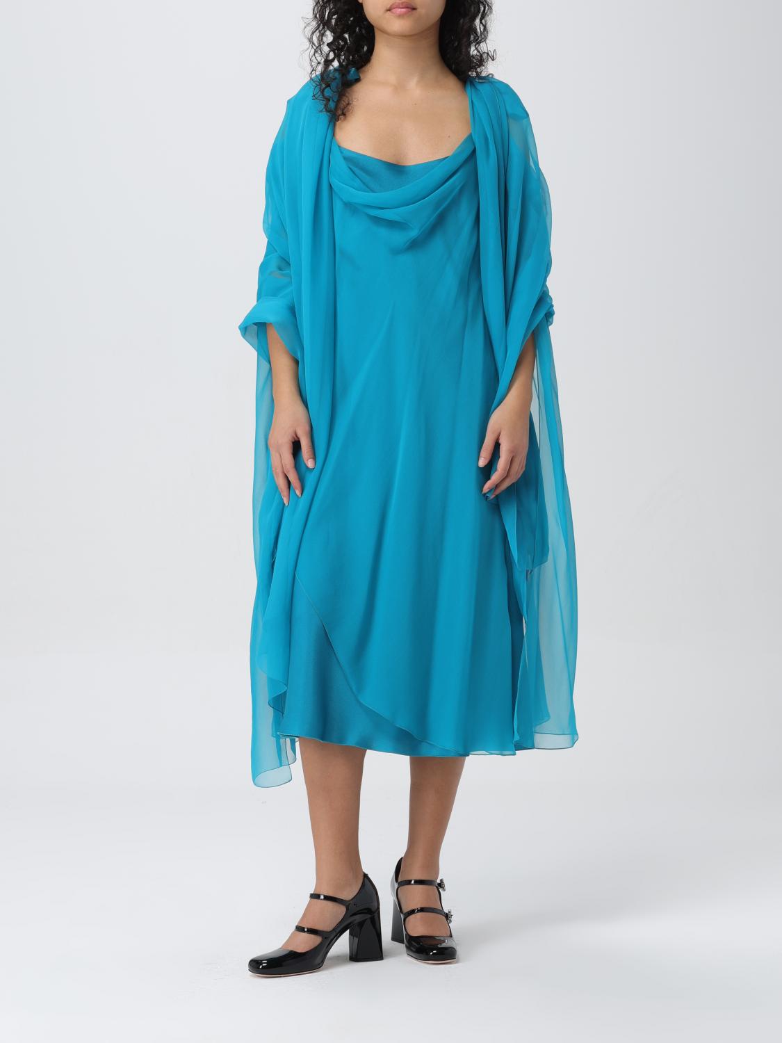 ALBERTA FERRETTI FULAR: Fular mujer Alberta Ferretti, Verde - Img 4