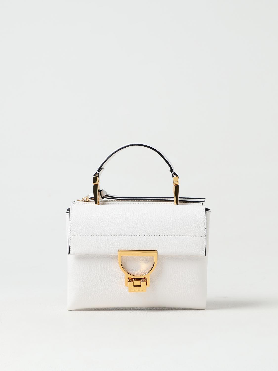 COCCINELLE MINI BAG: Shoulder bag woman Coccinelle, White - Img 1