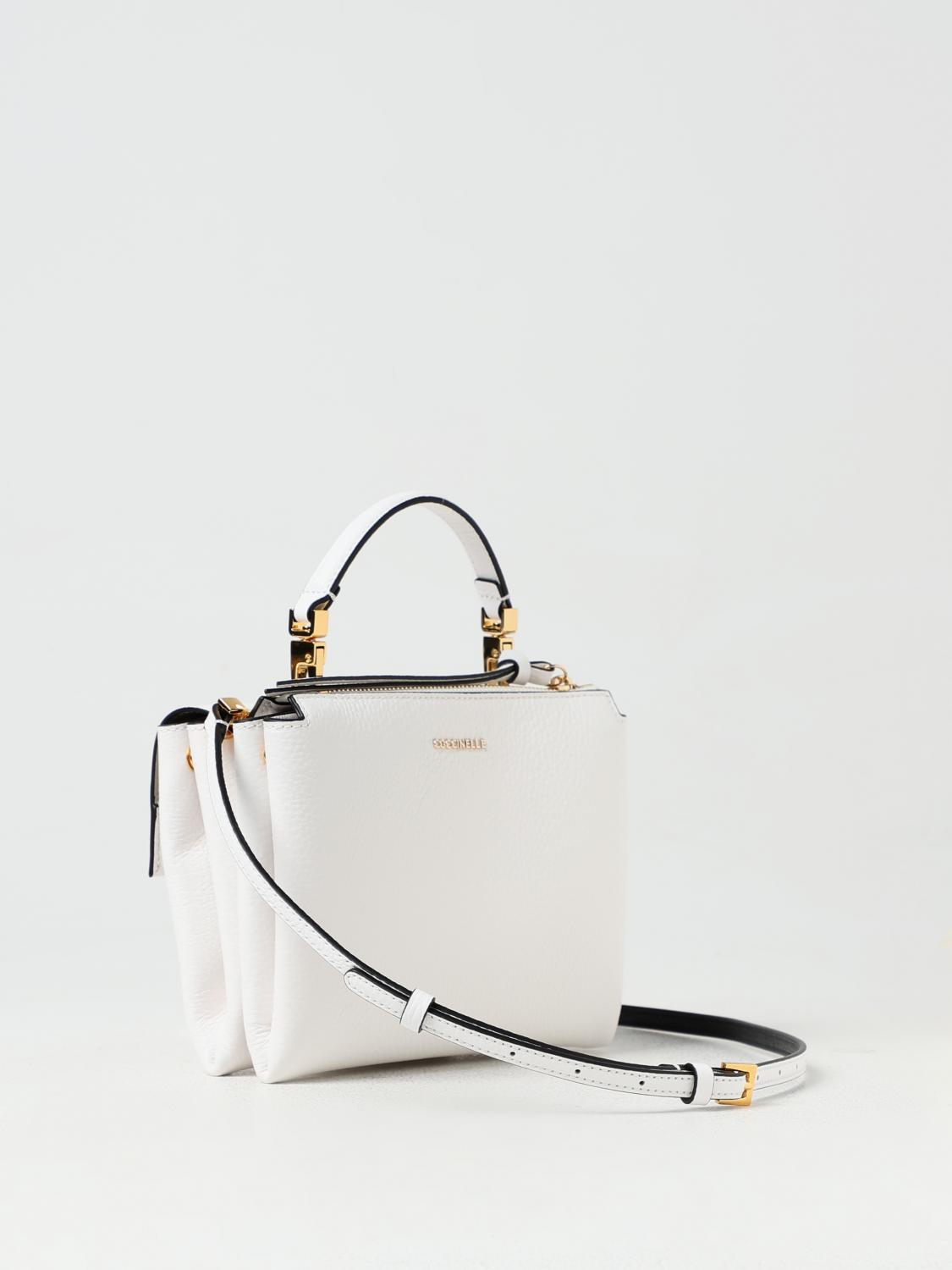 COCCINELLE MINI BAG: Shoulder bag woman Coccinelle, White - Img 2