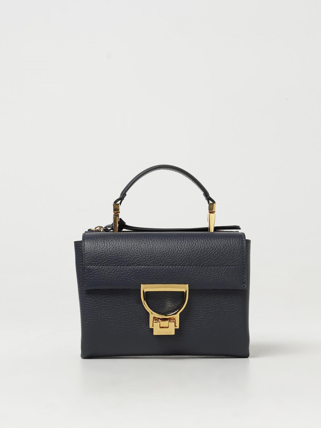COCCINELLE MINI SAC: Sac porté épaule femme Coccinelle, Bleu - Img 1