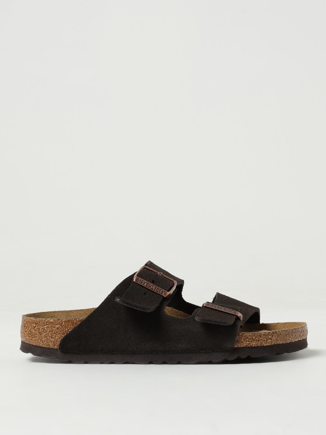 BIRKENSTOCK FLACHE SANDALEN: Schuhe damen Birkenstock, Dark - Img 1