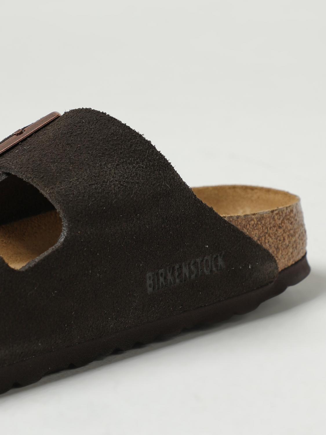 BIRKENSTOCK FLACHE SANDALEN: Schuhe damen Birkenstock, Dark - Img 4