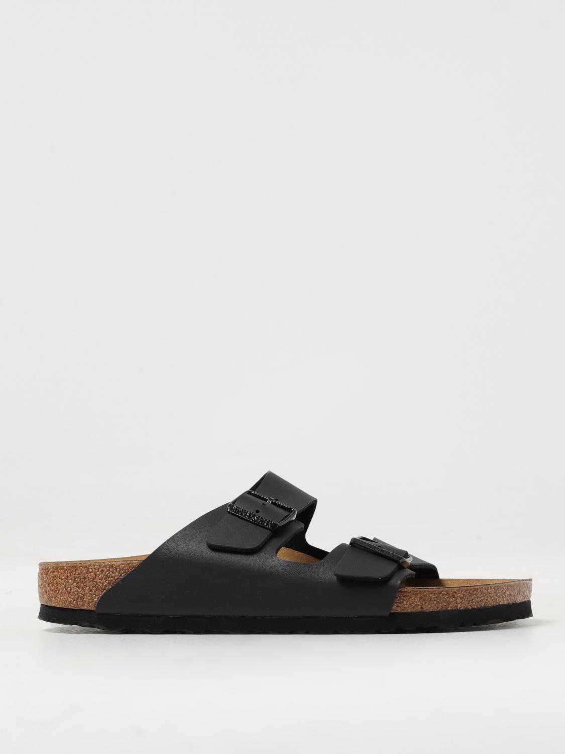 BIRKENSTOCK: Shoes men - Black | Birkenstock sandals 051793