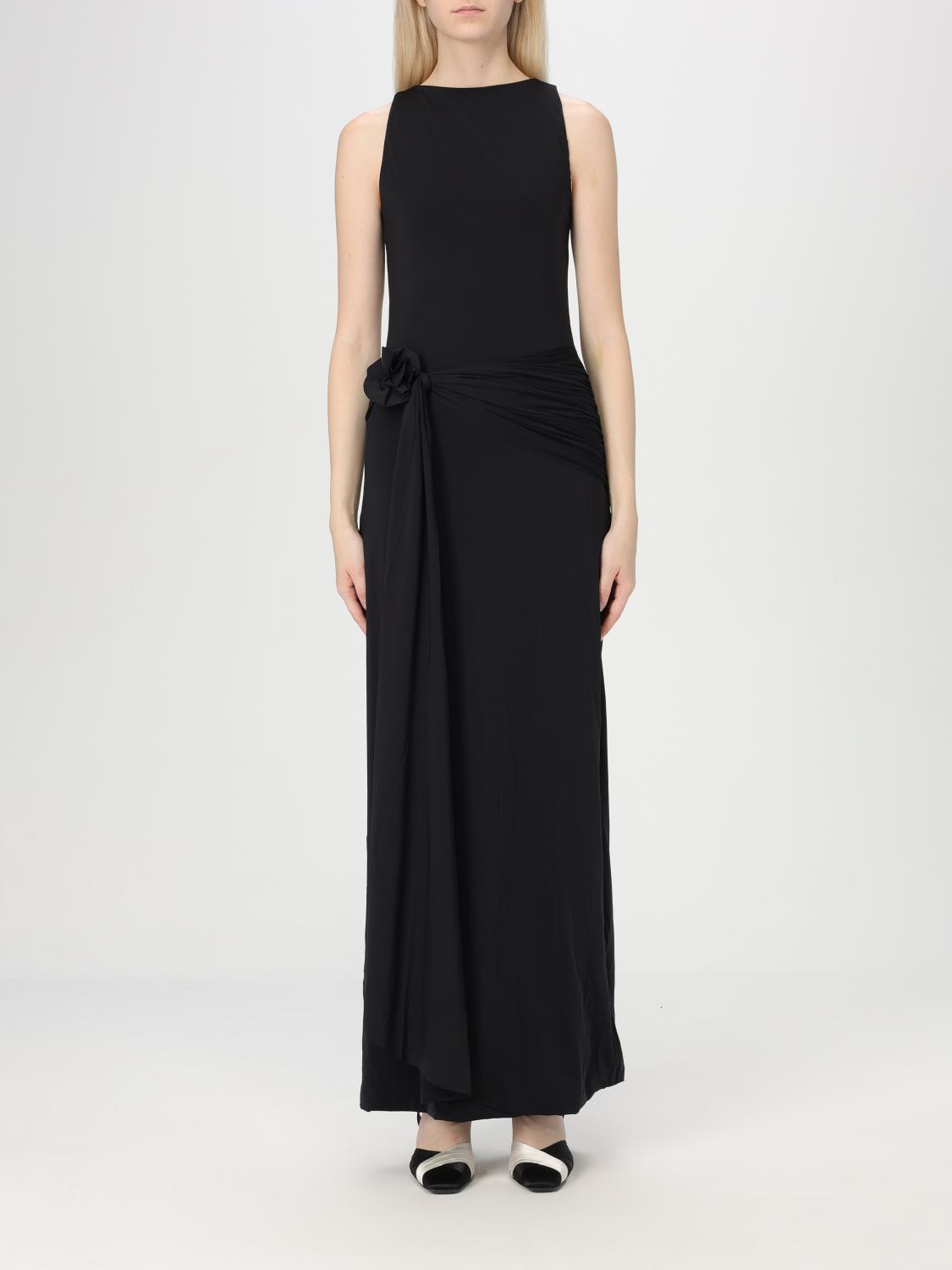 MAYGEL CORONEL: Dress woman - Black | Maygel Coronel dress VT-076-BLK ...