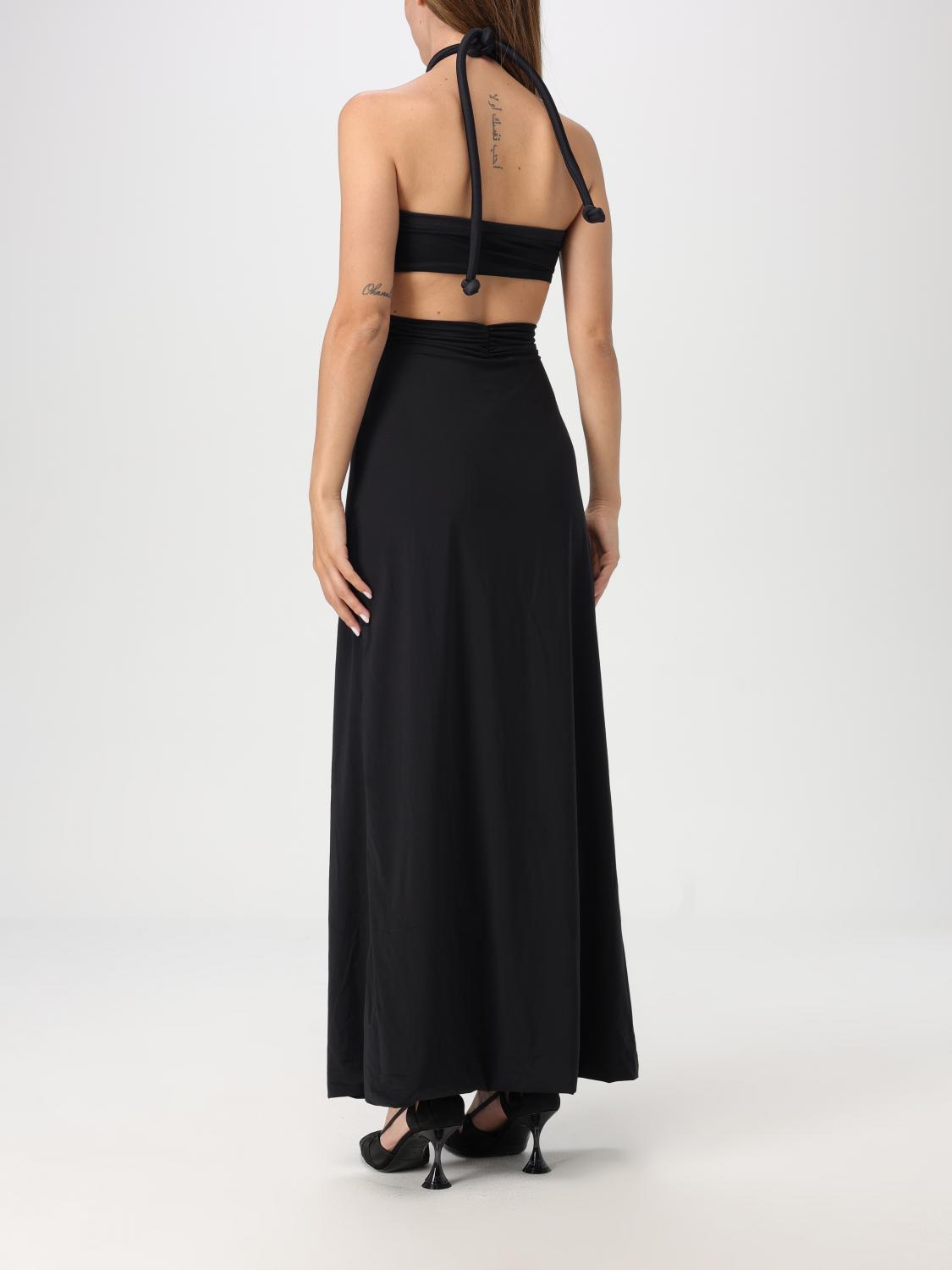 MAYGEL CORONEL: Dress woman - Black | Maygel Coronel dress VT-063-BLK ...