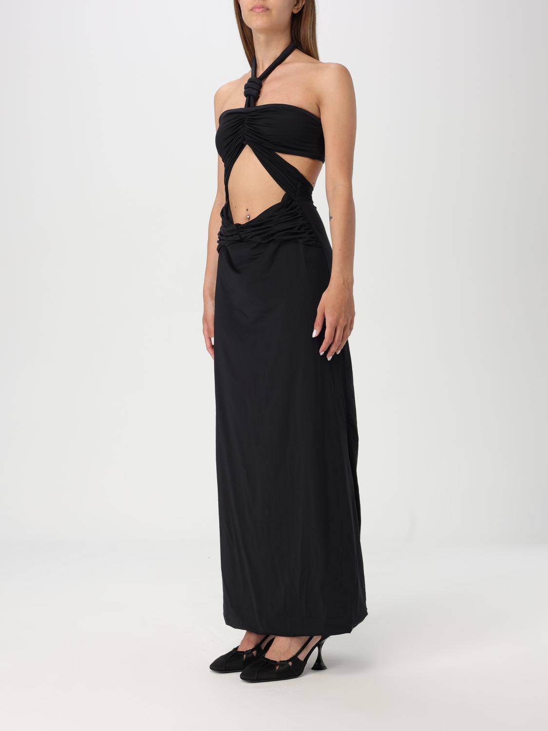 MAYGEL CORONEL: Dress woman - Black | Maygel Coronel dress VT-063-BLK ...