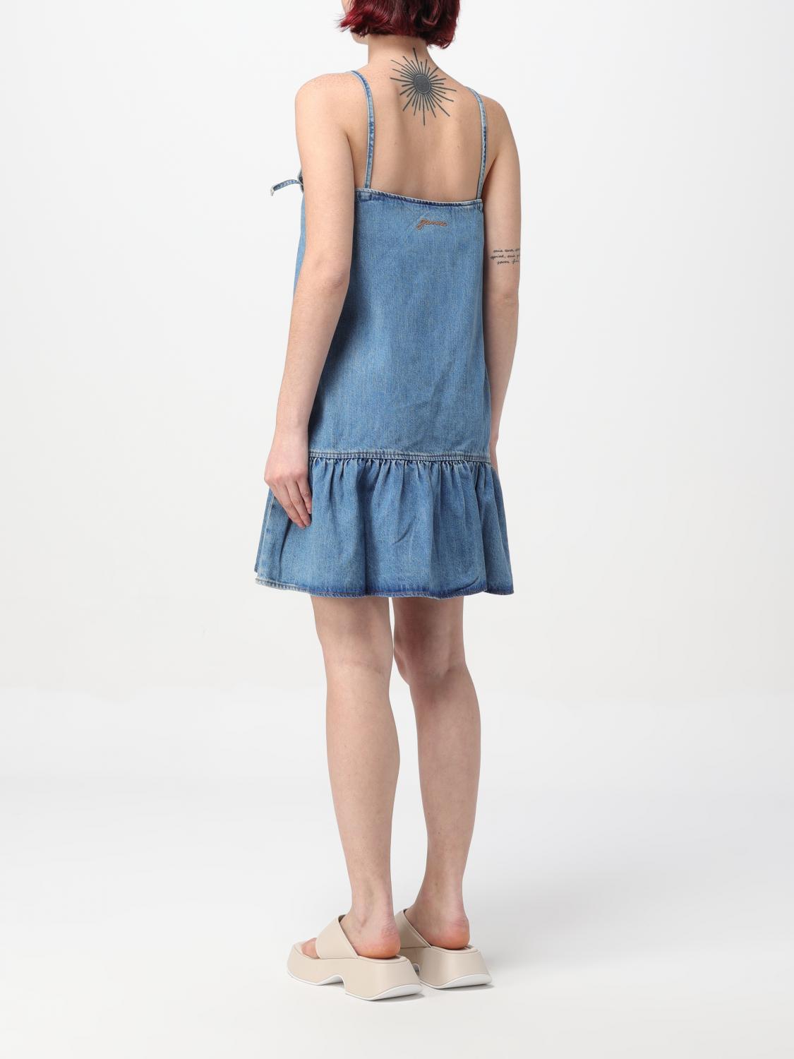 Ganni Dress woman - Stone Washed | J1376