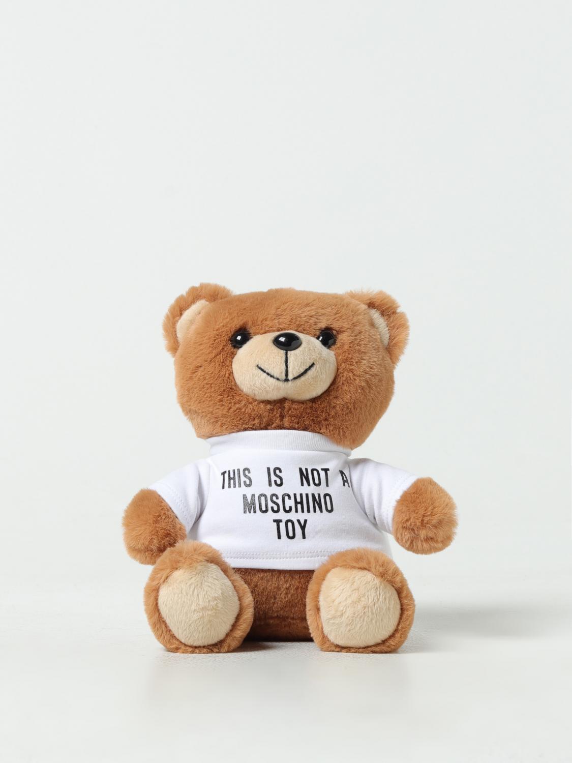 MOSCHINO COUTURE VALIGIA: Borsa Teddy Moschino Couture in pelliccia sintetica e pelle , Fantasia - Img 1