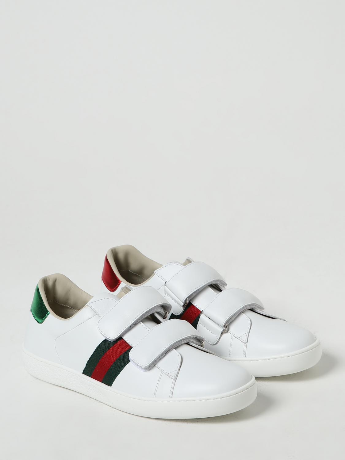 GUCCI 运动鞋: 童运动鞋 儿童 Gucci, 白色 - Img 2
