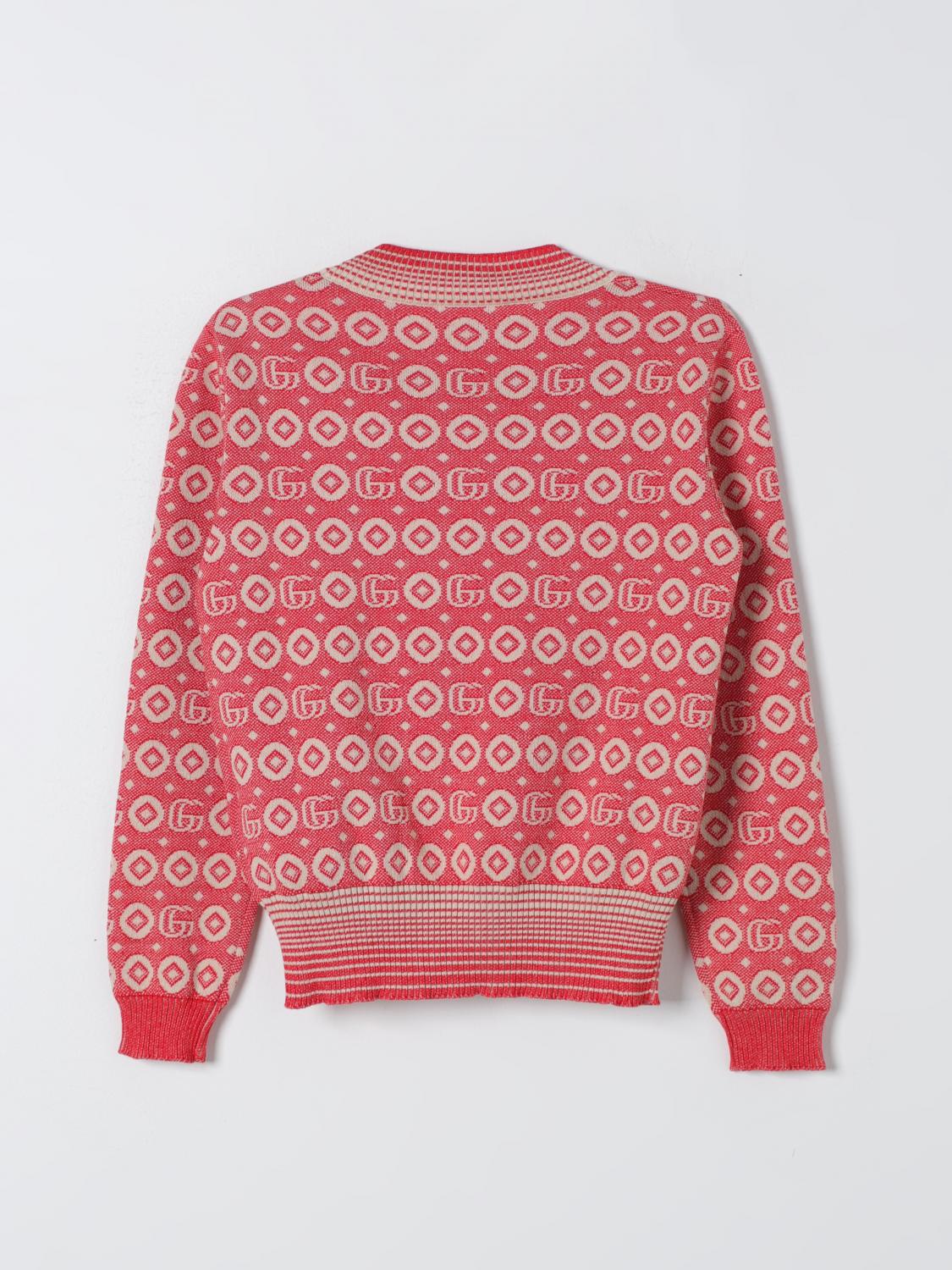 GUCCI SWEATER: Sweater kids Gucci, Red - Img 2