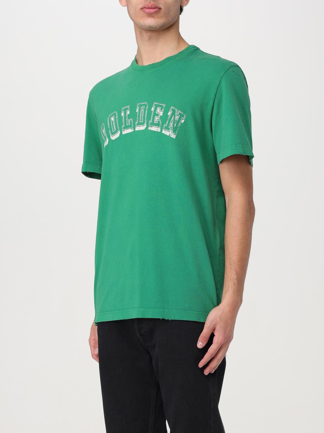 Golden Goose T-shirt men - Green | GMP01220P00135135882 | GIGLIO.COM