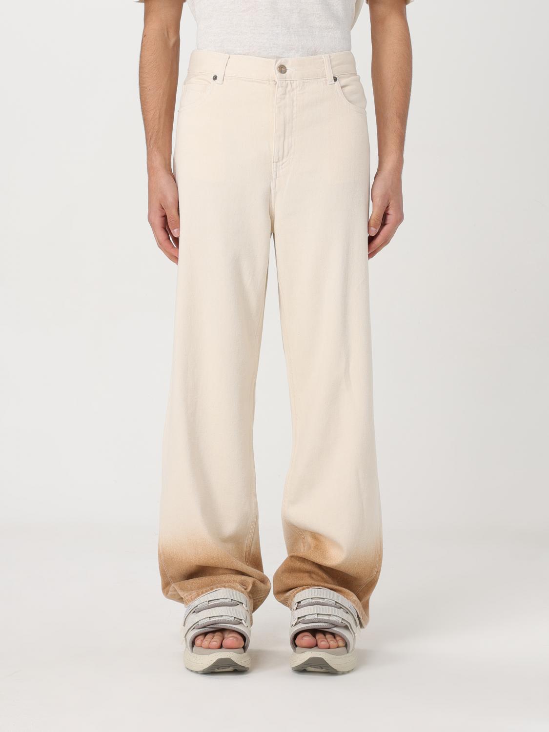ALANUI JEANS: Jeans men Alanui, Sand - Img 1