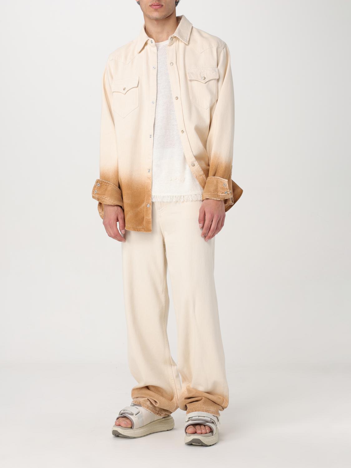 ALANUI JEANS: Jeans men Alanui, Sand - Img 2