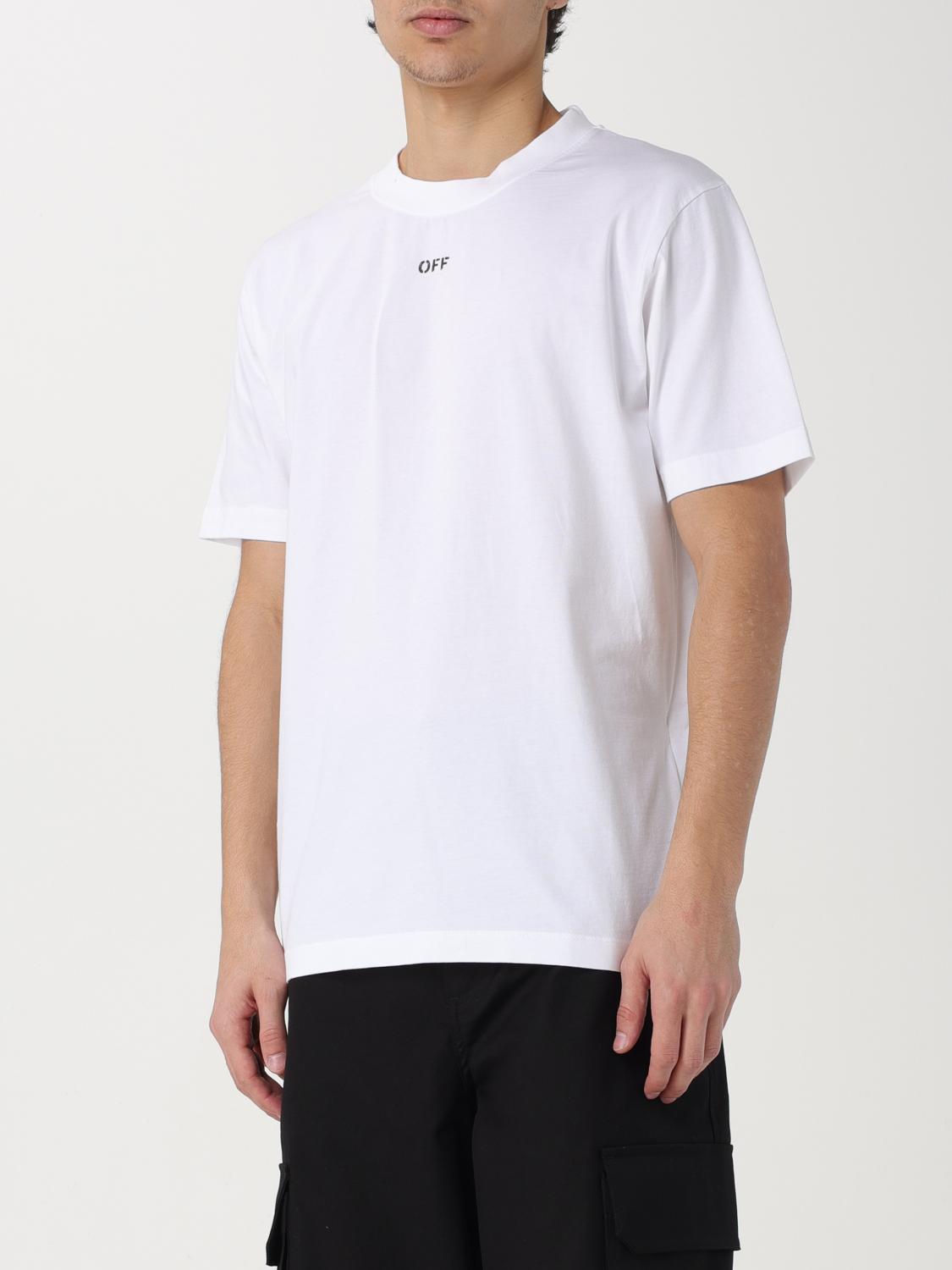Off-White T-shirt men - White | OMAA027C99JER017 | GIGLIO.COM