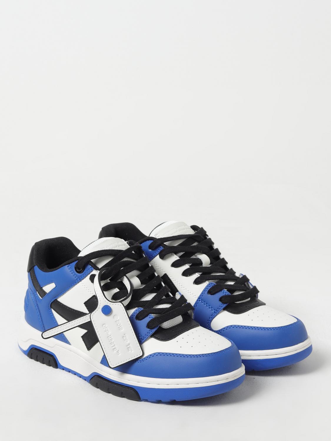 OFF-WHITE SNEAKERS: Sneakers men Off-white, Blue - Img 2