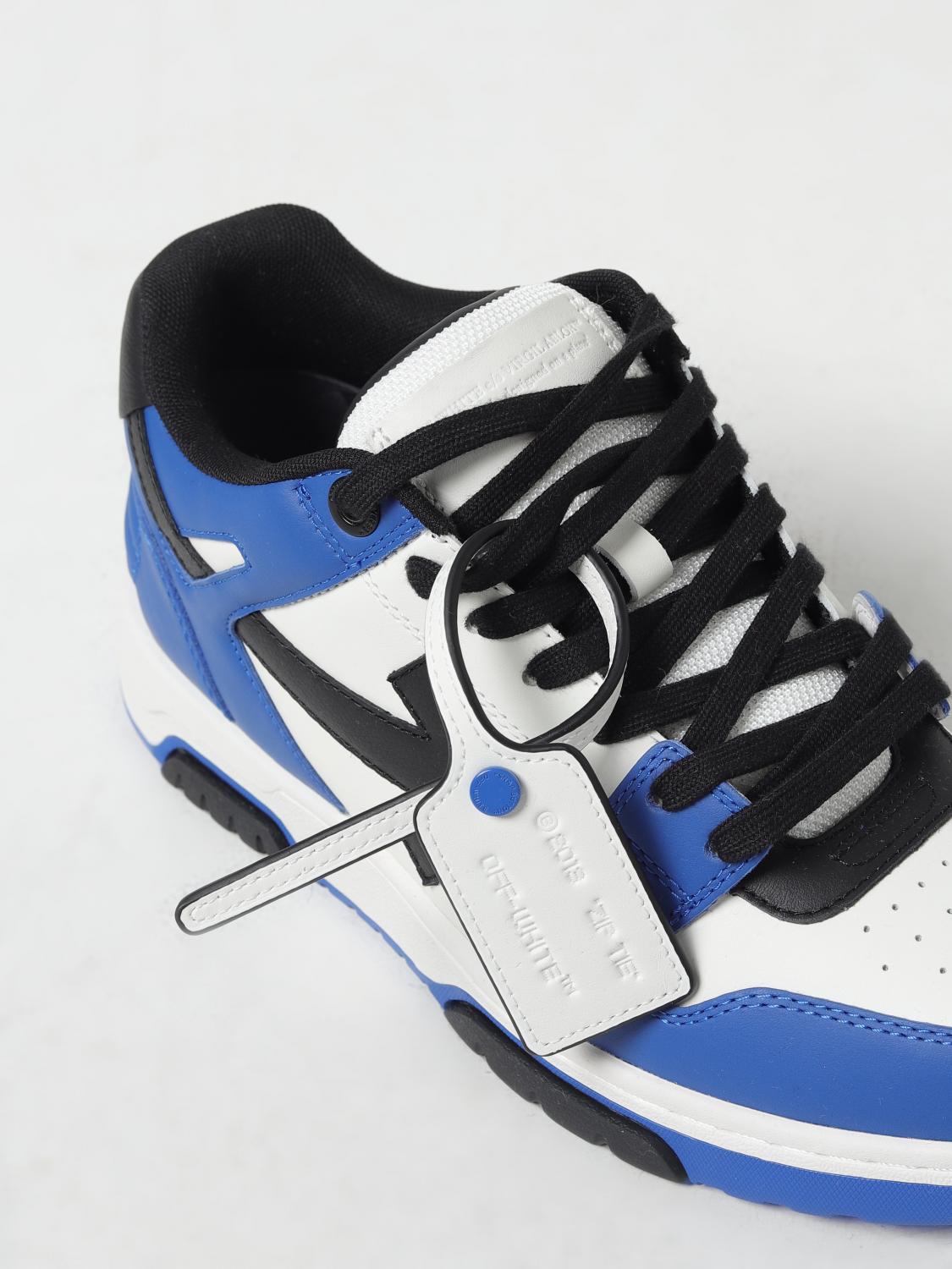 OFF-WHITE SNEAKERS: Sneakers men Off-white, Blue - Img 4