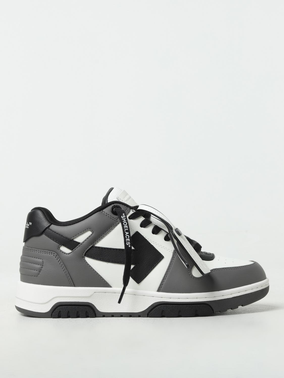 OFF-WHITE BASKETS: Baskets homme Off-white, Gris - Img 1