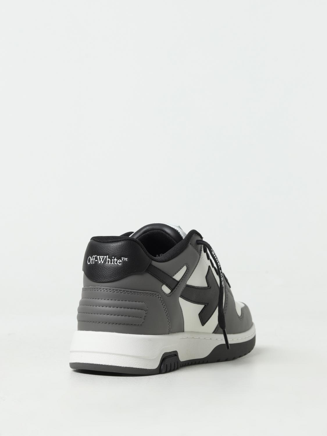 OFF-WHITE BASKETS: Baskets homme Off-white, Gris - Img 3