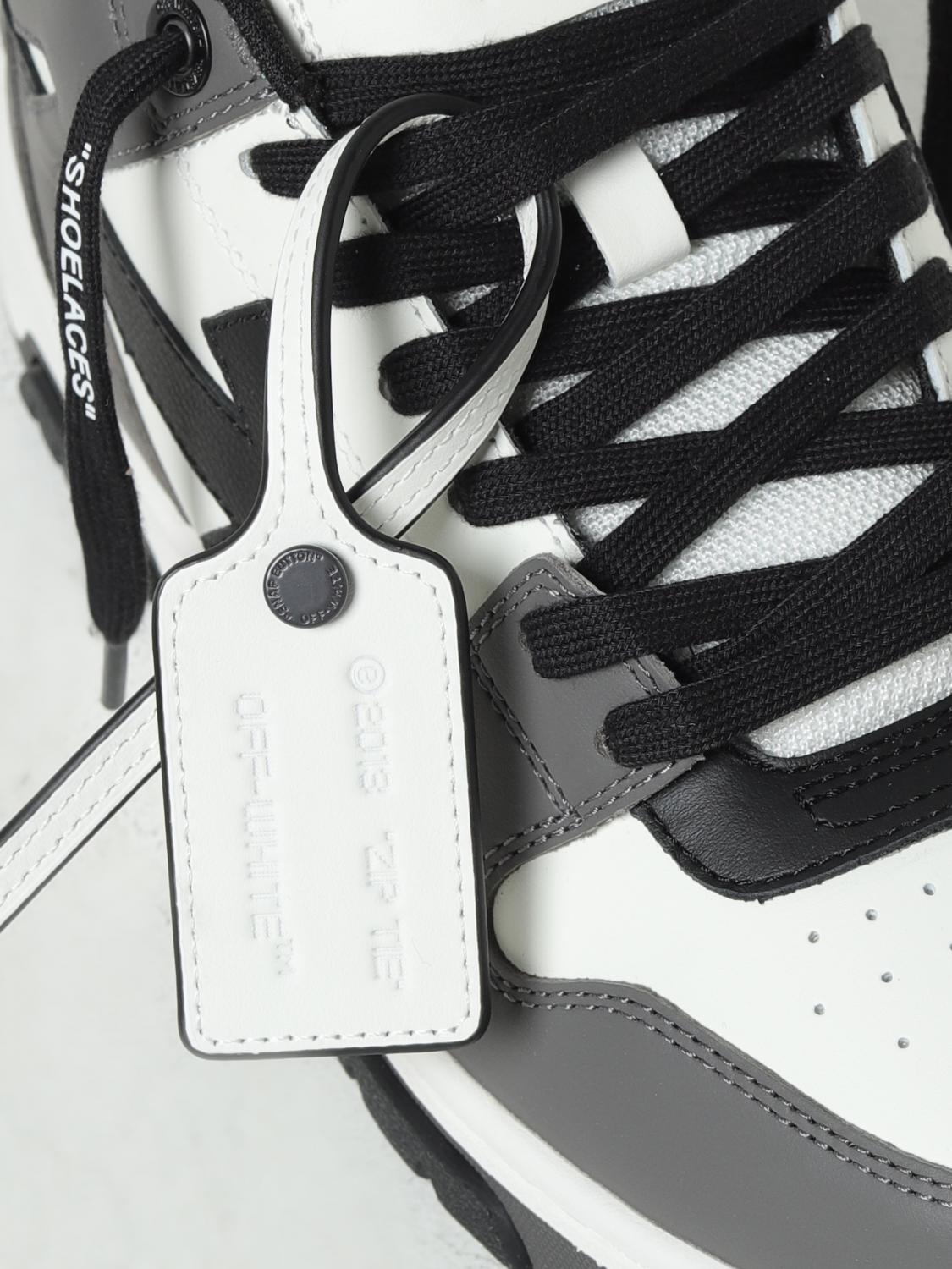OFF-WHITE BASKETS: Baskets homme Off-white, Gris - Img 4